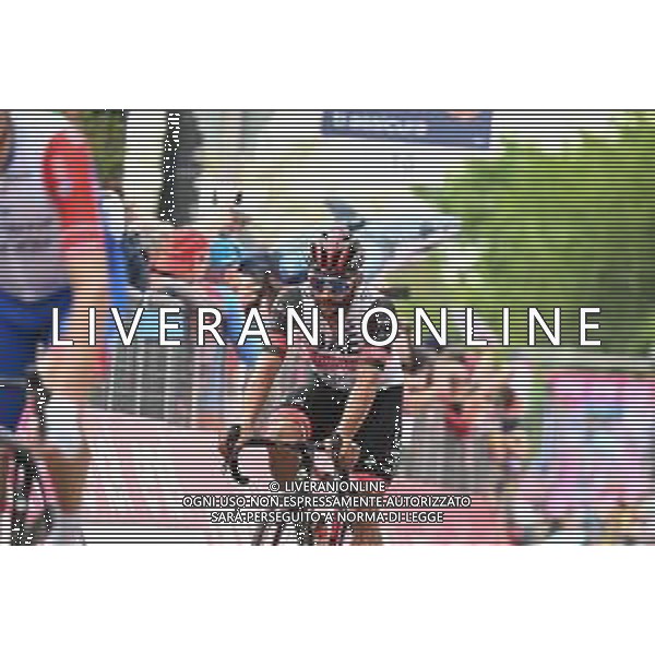 06-05-2022 Giro D\'italia; Tappa 01 Budapest - Visegrad; 2022, Uae Emirates; Gaviria Rendon, Fernando; Visegrad; ©SIROTTI/AGENZIA ALDO LIVERANI SAS