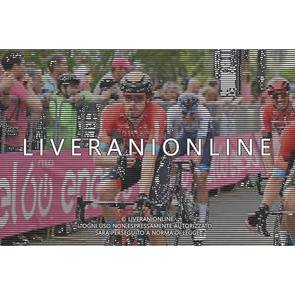 06-05-2022 Giro D\'italia; Tappa 01 Budapest - Visegrad; 2022, Bahrain - Victorious; Bauhaus, Phil; Visegrad; ©SIROTTI/AGENZIA ALDO LIVERANI SAS