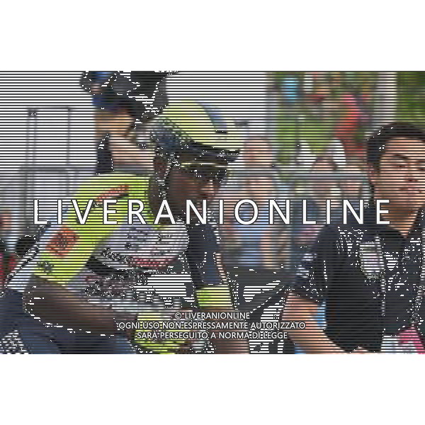 06-05-2022 Giro D\'italia; Tappa 01 Budapest - Visegrad; 2022, Intermarche - Wanty Gobert; Gyrmai Hailu, Biniam; Visegrad; ©SIROTTI/AGENZIA ALDO LIVERANI SAS