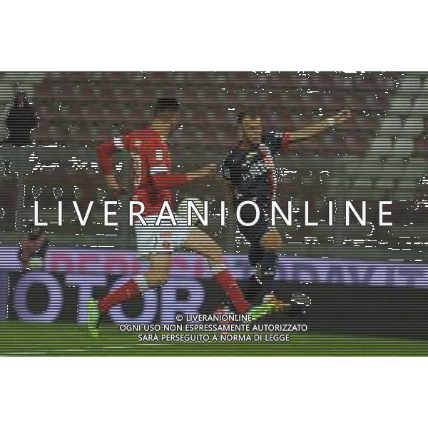 Perugia vs Monza Campionato Serie B - 38 Giornata Stadio Renato Curi - Perugia 06-05-2022 nella foto Sgarbi e Gytkjaer ©Federico gaetanoAGENZIA ALDO LIVERANI SAS