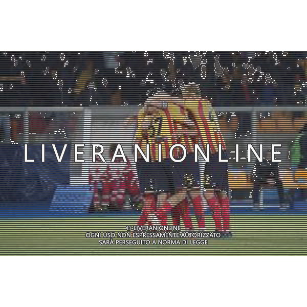 Emmanuele Mastrodonato/LMedia - US Lecce vs Pordenone Calcio - Italian soccer Serie B match 2021/2022 May 06 2022 - Stadio Via del Mare Lecce, Italy US Lecce vs Pordenone Calcio Photo showing: US Lecce celebrates after scoring a goal of 1-0 - esultanza @Emmanuele Mastrodonato/LiveMedia /AGENZIA ALDO LIVERANI SAS