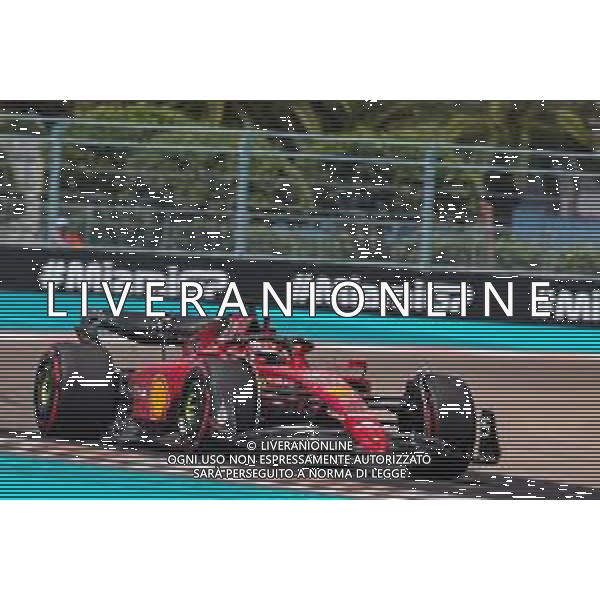 Charles Leclerc (FRA), Scuderia Ferrari 06.05.2022. Formula 1 World Championship, Rd 5, Miami Grand Prix, Miami, Florida, USA, Practice Day. - www.xpbimages.com, EMail: requests@xpbimages.com © Copyright: Charniaux / XPB Images/AGENZIA ALDO LIVERANI SAS - ITALY ONLY EDITORIAL USE ONLY