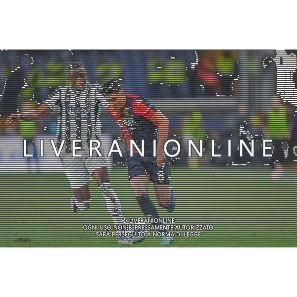 Danilo Vigo/LMedia - Genoa CFC vs Juventus FC - italian soccer Serie A match 2021/2022 May 06 2022 - Luigi Ferraris stadium Genova, Italy Genoa CFC vs Juventus FC Photo showing: Denis Lemi Zakaria Lako Lado (Juventus) - Nadiem Amiri (Genoa) @Danilo Vigo/LiveMedia AG ALDO LIVERANI SAS