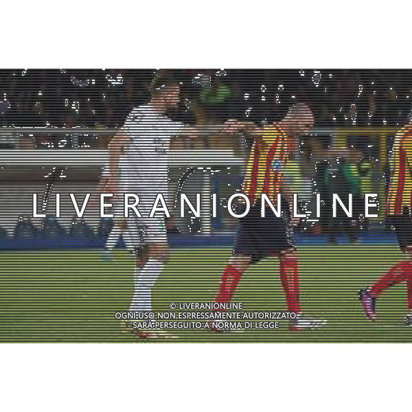 Emmanuele Mastrodonato/LMedia - US Lecce vs Pordenone Calcio - Italian soccer Serie B match 2021/2022 May 06 2022 - Stadio Via del Mare Lecce, Italy US Lecce vs Pordenone Calcio Photo showing: Alessio Sabbione (Pordenone Calcio) and Fabio Lucioni (US Lecce) @Emmanuele Mastrodonato/LiveMedia AG ALDO LIVERANI SAS