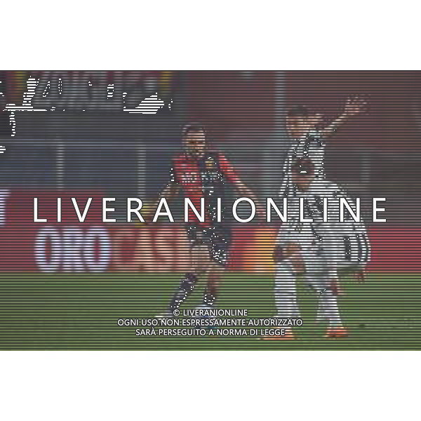 Danilo Vigo/LMedia - Genoa CFC vs Juventus FC - italian soccer Serie A match 2021/2022 May 06 2022 - Luigi Ferraris stadium Genova, Italy Genoa CFC vs Juventus FC Photo showing: Milan Badelj (Genoa) - Paulo Exequiel Dybala (Juventus) - Adrien Rabiot (Juventus) @Danilo Vigo/LiveMedia /AGENZIA ALDO LIVERANI SAS