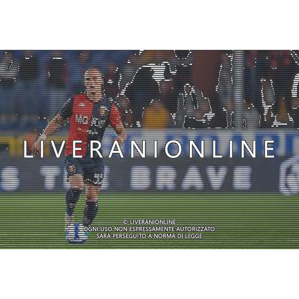 Danilo Vigo/LMedia - Genoa CFC vs Juventus FC - italian soccer Serie A match 2021/2022 May 06 2022 - Luigi Ferraris stadium Genova, Italy Genoa CFC vs Juventus FC Photo showing: Leo Skiri Ostigard (Genoa) @Danilo Vigo/LiveMedia /AGENZIA ALDO LIVERANI SAS