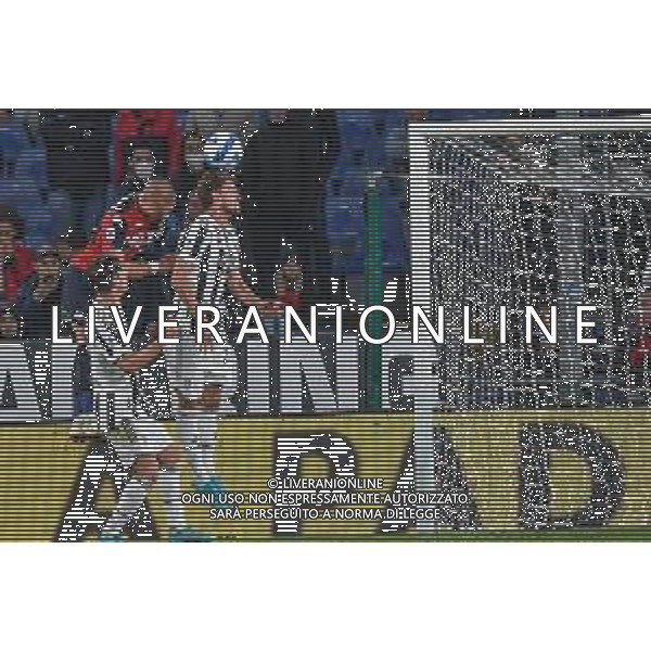 Danilo Vigo/LMedia - Genoa CFC vs Juventus FC - italian soccer Serie A match 2021/2022 May 06 2022 - Luigi Ferraris stadium Genova, Italy Genoa CFC vs Juventus FC Photo showing: Leo Skiri ostigard (Genoa) - Fabio Miretti (Juventus) - Daniele Rugani (Juventus) @Danilo Vigo/LiveMedia /AGENZIA ALDO LIVERANI SAS