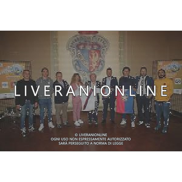 IMOLA 06 05 2022 TROFEO VECCHIE GLORIE "QUANDO IL CALCIO FA RIMA CON SOLIDARIETA\' TRIANGOLARE TRA IMOLESE CESENA E BOLOGNA NELLA FOTO IN CENTRO MANUELA SALICI ROBERTO COCCHI MARCO MENGHI MARCO TATTINI ©SANNA/AGENZIA ALDO LIVERANI SAS
