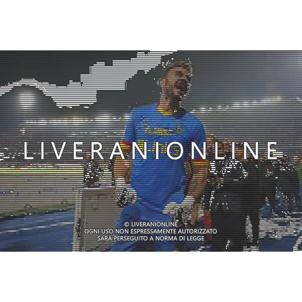 Emmanuele Mastrodonato/LMedia - US Lecce vs Pordenone Calcio - Italian soccer Serie B match 2021/2022 May 06 2022 - Stadio Via del Mare Lecce, Italy US Lecce vs Pordenone Calcio Photo showing: Gabriel (US Lecce) celebrates for the championship victory @Emmanuele Mastrodonato/LiveMedia AG ALDO LIVERANI SAS
