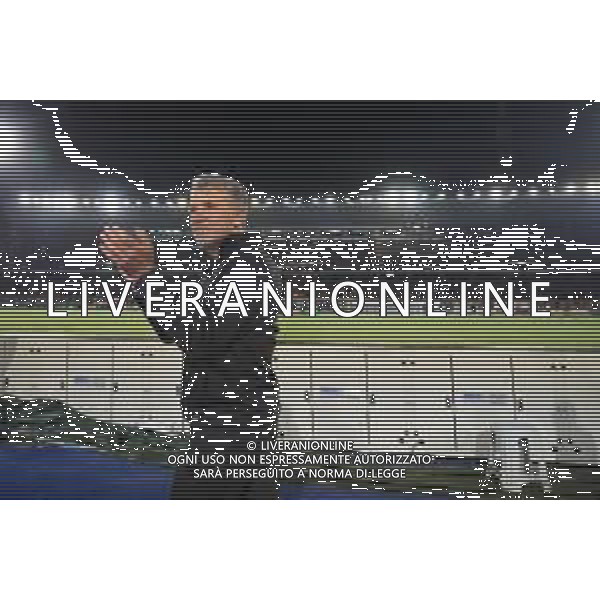 Emmanuele Mastrodonato/LMedia - US Lecce vs Pordenone Calcio - Italian soccer Serie B match 2021/2022 May 06 2022 - Stadio Via del Mare Lecce, Italy US Lecce vs Pordenone Calcio Photo showing: coach Marco Baroni (US Lecce) celebrates for the championship victory @Emmanuele Mastrodonato/LiveMedia AG ALDO LIVERANI SAS
