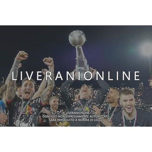 Emmanuele Mastrodonato/LMedia - US Lecce vs Pordenone Calcio - Italian soccer Serie B match 2021/2022 May 06 2022 - Stadio Via del Mare Lecce, Italy US Lecce vs Pordenone Calcio Photo showing: sport director Stefano Trinchera celebrates for the championship victory @Emmanuele Mastrodonato/LiveMedia AG ALDO LIVERANI SAS