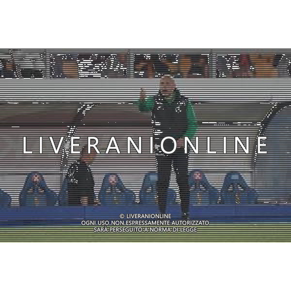 Emmanuele Mastrodonato/LMedia - US Lecce vs Pordenone Calcio - Italian soccer Serie B match 2021/2022 May 06 2022 - Stadio Via del Mare Lecce, Italy US Lecce vs Pordenone Calcio Photo showing: coach Bruno Tedino (Pordenone Calcio) @Emmanuele Mastrodonato/LiveMedia AG ALDO LIVERANI SAS