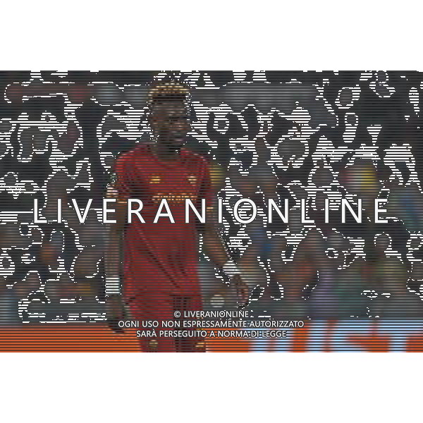 Roma vs Leicester Semifinale Conference League - Stadio Olimpico - Roma 05-05-2022 nella foto Tammy Abraham FOTO FEDERICO GAETANO-AG ALDOLIVERANI SAS