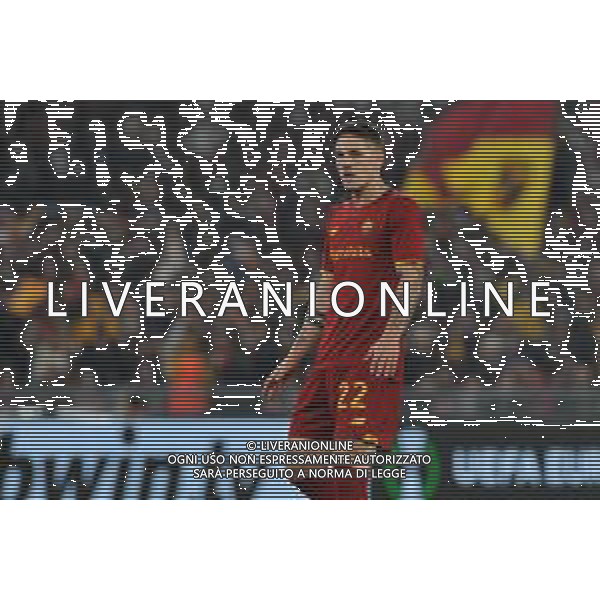 Roma vs Leicester Semifinale Conference League - Stadio Olimpico - Roma 05-05-2022 nella foto Nicolò Zaniolo FOTO FEDERICO GAETANO-AG ALDOLIVERANI SAS