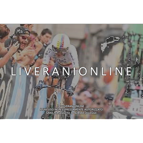 07-05-2022 Giro D\'italia; Tappa 02 Budapest - Budapest; 2022, Ineos - Grenadiers; Carapaz Antonio, Richard Antonio; Budapest; ©SIROTTI/ AGENZIA ALDO LIVERANI SAS