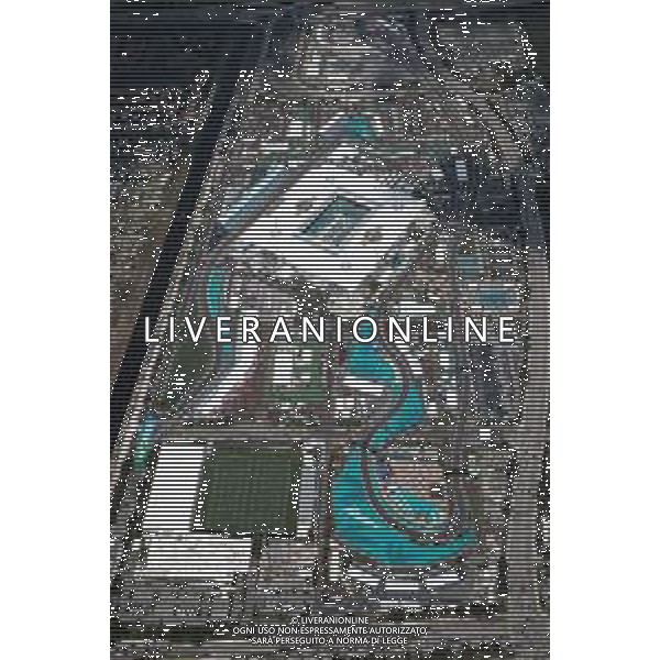 An aerial view of the circuit. 07.05.2022. Formula 1 World Championship, Rd 5, Miami Grand Prix, Miami, Florida, USA, Qualifying Day. - www.xpbimages.com, EMail: requests@xpbimages.com © Copyright: F1/ XPB Images/ AGENZIA ALDO LIVERANI SAS - ITALY ONLY EDITORIAL USE ONLY