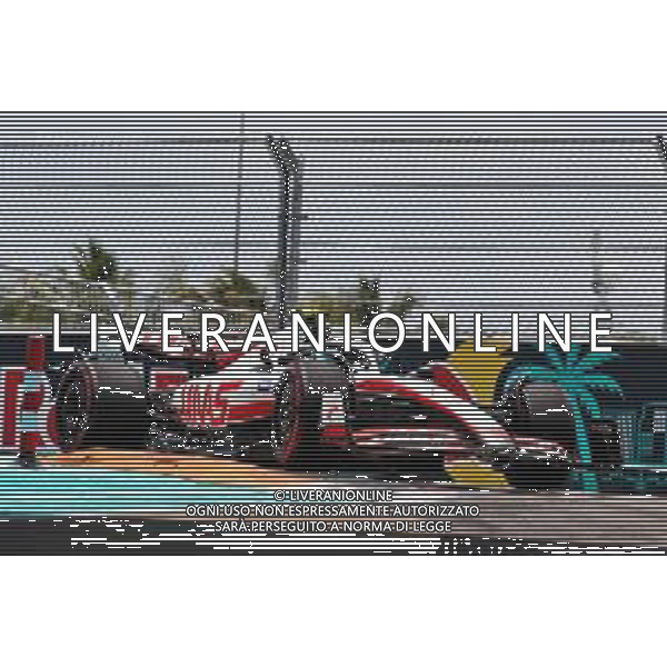 Mick Schumacher (GER) Haas VF-22. 07.05.2022. Formula 1 World Championship, Rd 5, Miami Grand Prix, Miami, Florida, USA, Qualifying Day. - www.xpbimages.com, EMail: requests@xpbimages.com © Copyright: Coates / XPB Images/ AGENZIA ALDO LIVERANI SAS - ITALY ONLY EDITORIAL USE ONLY