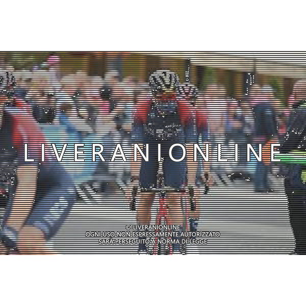 08-05-2022 Giro D\'italia; Tappa 03 Kaposvar - Balatonfured; 2022, Ineos - Grenadiers; Carapaz Antonio, Richard Antonio; Kaposvar; ©SIROTTI / AGENZIA ALDO LIVERANI SAS