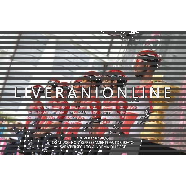 08-05-2022 Giro D\'italia; Tappa 03 Kaposvar - Balatonfured; 2022, Lotto - Soudal; Kaposvar; ©SIROTTI / AGENZIA ALDO LIVERANI SAS