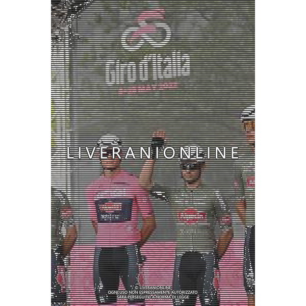 08-05-2022 Giro D\'italia; Tappa 03 Kaposvar - Balatonfured; 2022, Alpecin - Fenix; Van Der Poel, Mathieu; Mareczko, Jakub; Kaposvar; ©SIROTTI / AGENZIA ALDO LIVERANI SAS
