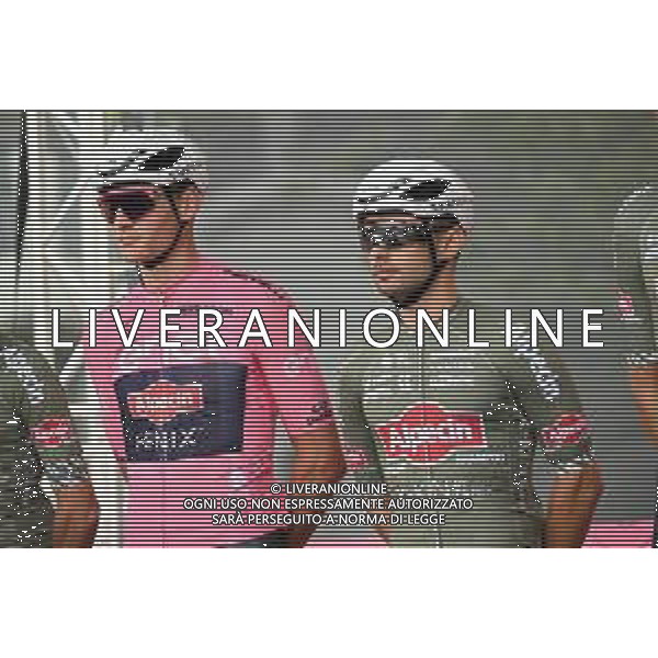 08-05-2022 Giro D\'italia; Tappa 03 Kaposvar - Balatonfured; 2022, Alpecin - Fenix; Van Der Poel, Mathieu; Mareczko, Jakub; Kaposvar; ©SIROTTI / AGENZIA ALDO LIVERANI SAS