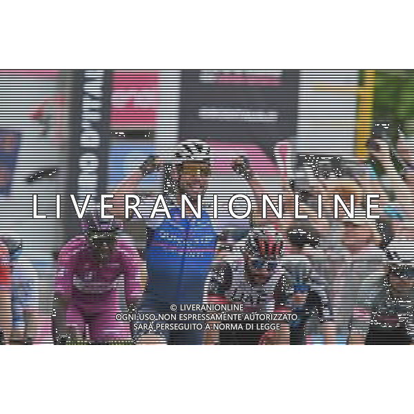08-05-2022 Giro D\'italia; Tappa 03 Kaposvar - Balatonfured; 2022, Quick Step - Alpha Vinyl; Cavendish, Mark; Balatonfured; ©SIROTTI/AGENZIA ALDO LIVERANI SAS