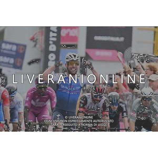 08-05-2022 Giro D\'italia; Tappa 03 Kaposvar - Balatonfured; 2022, Quick Step - Alpha Vinyl; Cavendish, Mark; Balatonfured; ©SIROTTI/AGENZIA ALDO LIVERANI SAS