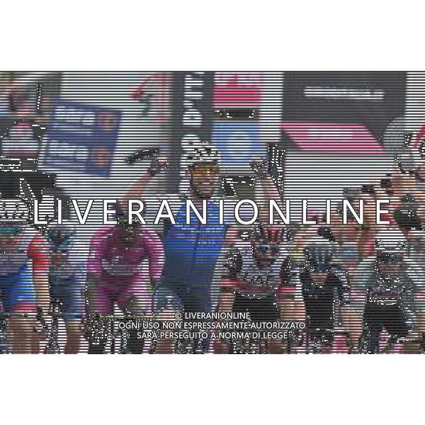 08-05-2022 Giro D\'italia; Tappa 03 Kaposvar - Balatonfured; 2022, Quick Step - Alpha Vinyl; Cavendish, Mark; Balatonfured; ©SIROTTI/AGENZIA ALDO LIVERANI SAS