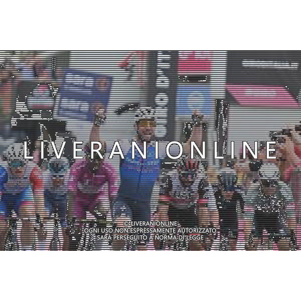 08-05-2022 Giro D\'italia; Tappa 03 Kaposvar - Balatonfured; 2022, Quick Step - Alpha Vinyl; Cavendish, Mark; Balatonfured; ©SIROTTI/AGENZIA ALDO LIVERANI SAS