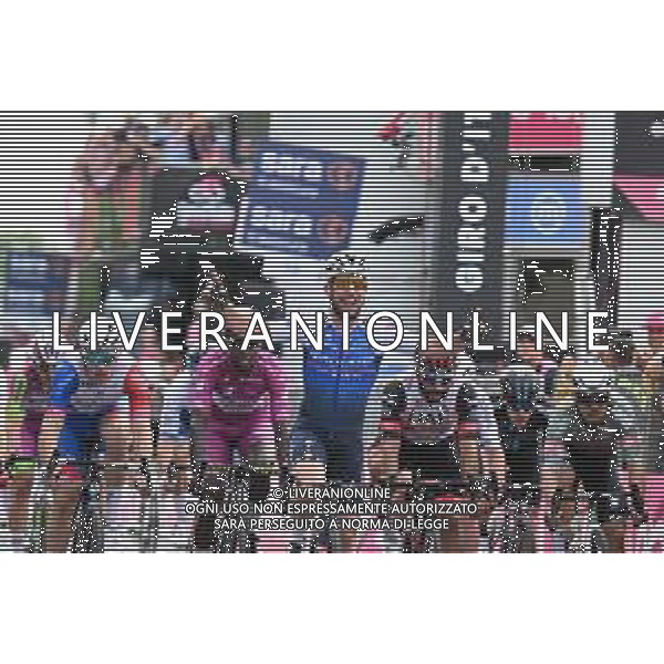 08-05-2022 Giro D\'italia; Tappa 03 Kaposvar - Balatonfured; 2022, Quick Step - Alpha Vinyl; Cavendish, Mark; Balatonfured; ©SIROTTI/AGENZIA ALDO LIVERANI SAS