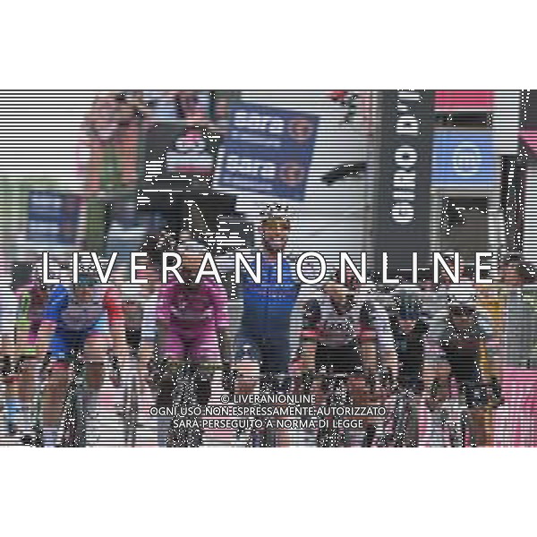 08-05-2022 Giro D\'italia; Tappa 03 Kaposvar - Balatonfured; 2022, Quick Step - Alpha Vinyl; Cavendish, Mark; Balatonfured; ©SIROTTI/AGENZIA ALDO LIVERANI SAS