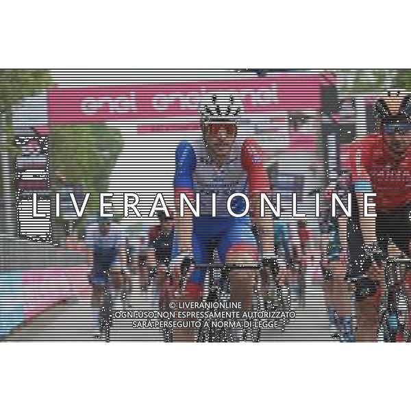 08-05-2022 Giro D\'italia; Tappa 03 Kaposvar - Balatonfured; 2022, Groupama - Fdj; Guarnieri, Jacopo; Balatonfured; ©SIROTTI/AGENZIA ALDO LIVERANI SAS