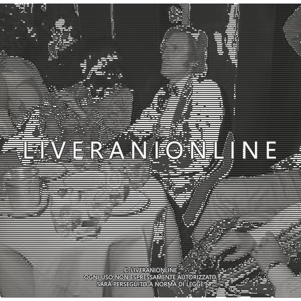 NINO FERRER PSEUDONIMO AGOSTINO ARTURO MARIA FERRARI CANTAUTORE ANTROPOLOGO E ETNOLOGO NELLA FOTO NINO FERRER NELL\'ANNO 1970 A SALSOMAGGIORE AL PREMIO REGIA TELEVISIVA AG ALDO LIVERANI SAS  