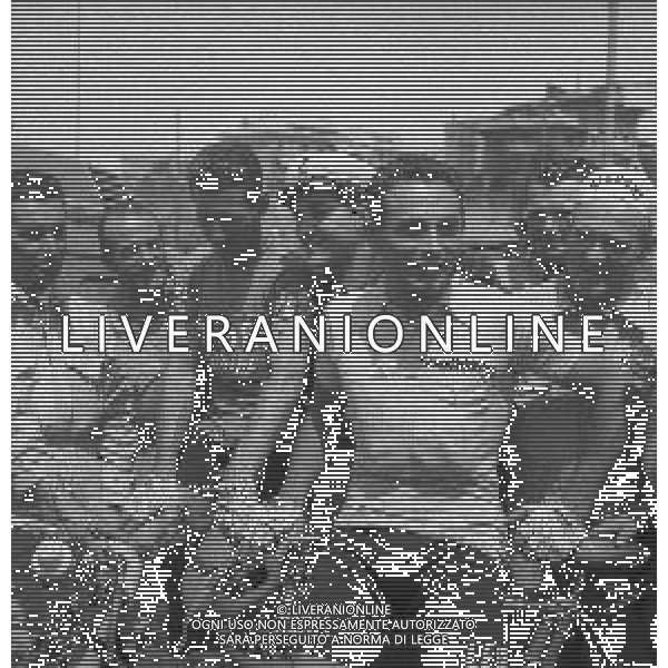 1955-1956 GIRO D\'ITALIA NELLA FOTO CORRIDORI AL GIRO D\'ITALIA AG ALDO LIVERANI SAS