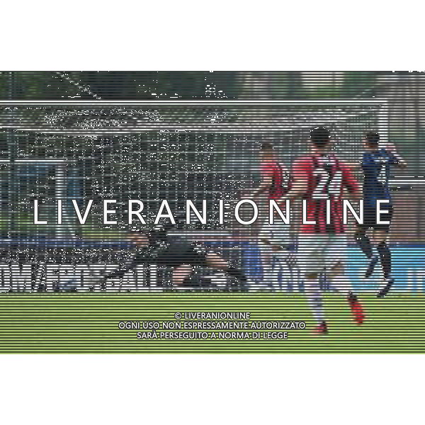 ¬© TVRG Marco Nasti (Milan) segna il gol dell\'1 a 0 Inter vs Milan Milano 09-05-2022 Suning Young Development Centre in memoria di Giacinto Facchetti Campionato Primavera 1 TIMvision - 33a giornata foto Roberto Garavaglia/ag. Aldo Liverani sas/AGENZIA ALDO LIVERANI SAS
