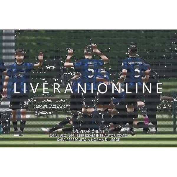 ¬© TVRG esultanza Inter dopo il gol del 2 a 1 Inter vs Milan Milano 09-05-2022 Suning Young Development Centre in memoria di Giacinto Facchetti Campionato Primavera 1 TIMvision - 33a giornata foto Roberto Garavaglia/ag. Aldo Liverani sas/AGENZIA ALDO LIVERANI SAS