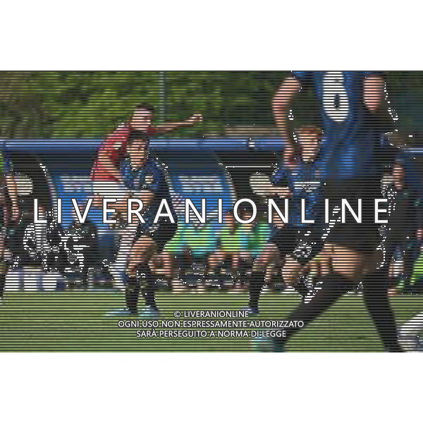 ¬© TVRG Youns Gabriele El Hilali (Milan) segna il gol del 2 a 2 Inter vs Milan Milano 09-05-2022 Suning Young Development Centre in memoria di Giacinto Facchetti Campionato Primavera 1 TIMvision - 33a giornata foto Roberto Garavaglia/ag. Aldo Liverani sas/AGENZIA ALDO LIVERANI SAS