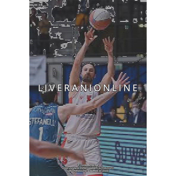 © TVRG Jacopo Giacchetti (Forli\') Acqua San Bernardo Cantu\' vs Unieuro Forli\' Desio (MB) 09-05-2022 PalaBancoDesio Campionato Serie A2 - playoff tabellone argento gara 2 quarti di finale foto Roberto Garavaglia/ag. Aldo Liverani sas/AGENZIA ALDO LIVERANI SAS
