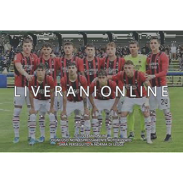 ¬© TVRG la formazione del Milan, in piedi da SZ Andrei Coubis, Giovanni Robotti, Marco Nasti, Marco Bosisio, Lenny Alexander Borges, Sebastiano Desplanches e Marko Lazetic; in basso da SX Andrea Bozzolan, Antonio Gala, Christian Foglio e Luca Stanga Inter vs Milan Milano 09-05-2022 Suning Young Development Centre in memoria di Giacinto Facchetti Campionato Primavera 1 TIMvision - 33a giornata foto Roberto Garavaglia/ag. Aldo Liverani sas/AGENZIA ALDO LIVERANI SAS