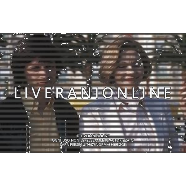 RETROSPETTIVA LINO CAPOLICCHIO ATTORE NELLA FOTO CON MACHA MERIL A CANNES NEL 1975 ©Archivio Giovanni Liverani/ AG. ALDO LIVERANI SAS