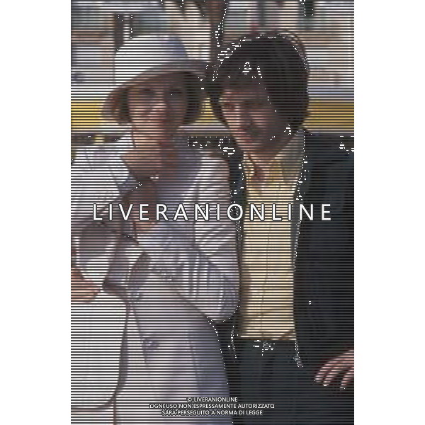 RETROSPETTIVA LINO CAPOLICCHIO ATTORE NELLA FOTO CON MACHA MERIL A CANNES NEL 1975 ©Archivio Giovanni Liverani/ AG. ALDO LIVERANI SAS