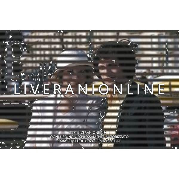 RETROSPETTIVA LINO CAPOLICCHIO ATTORE NELLA FOTO CON MACHA MERIL A CANNES NEL 1975 ©Archivio Giovanni Liverani/ AG. ALDO LIVERANI SAS