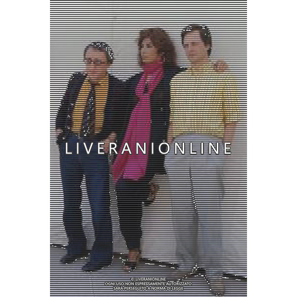 RETROSPETTIVA LINO CAPOLICCHIO ATTORE NELLA FOTO CON CARLO DELLE PIANE, IDA DI BENEDETTO A VENEZIA NEL 1984 ©Archivio Giovanni Liverani/ AG. ALDO LIVERANI SAS