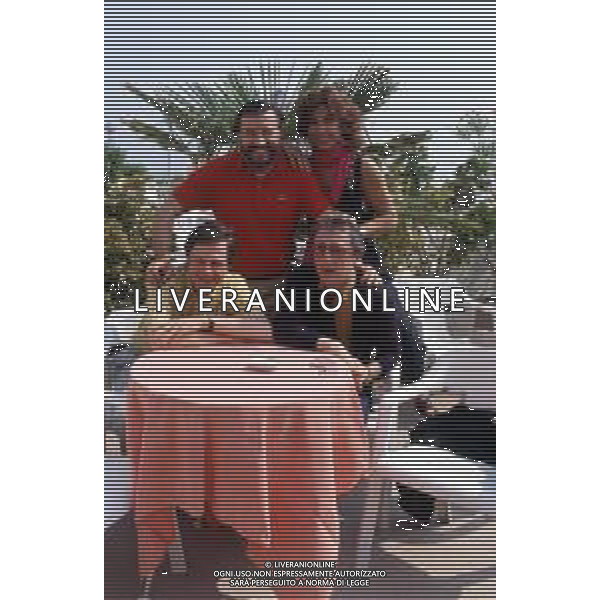 RETROSPETTIVA LINO CAPOLICCHIO ATTORE NELLA FOTO CON CARLO DELLE PIANE, IDA DI BENEDETTO E IL REGISTA PUPI AVATI A VENEZIA NEL 1984 ©Archivio Giovanni Liverani/ AG. ALDO LIVERANI SAS