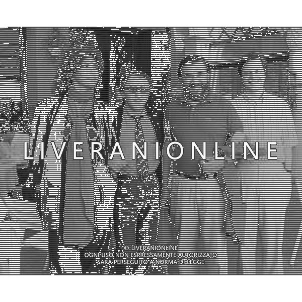 RETROSPETTIVA LINO CAPOLICCHIO ATTORE NELLA FOTO CON CARLO DELLE PIANE, IDA DI BENEDETTO E IL REGISTA PUPI AVATI A VENEZIA NEL 1984 ©Archivio Giovanni Liverani/ AG. ALDO LIVERANI SAS