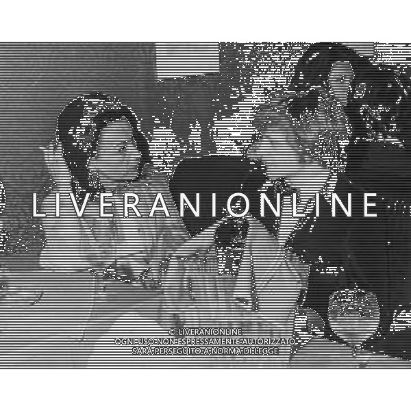RETROSPETTIVA LINO CAPOLICCHIO ATTORE NELLA FOTO CON FLORA CARABELLA MOGLIE DI MASTROIANNI ©Archivio Giovanni Liverani/ AG. ALDO LIVERANI SAS