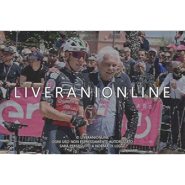 10-05-2022 Giro D\'italia; Tappa 04 Avola - Etna; 2022, Drone Hopper - Androni; Bais, Mattia; Savio, Gianni; Avola; ©SIROTTI/ AG. ALDO LIVERANI SAS