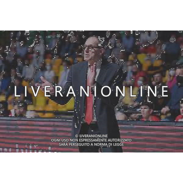 ¬© TVRG Sandro Dell\'Agnello allenatore Forli\' Acqua San Bernardo Cantu\' vs Unieuro Forli\' Desio (MB) 09-05-2022 PalaBancoDesio Campionato Serie A2 - playoff tabellone argento gara 2 quarti di finale foto Roberto Garavaglia/ag. Aldo Liverani sas/ AGENZIA ALDO LIVERANI SAS