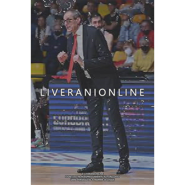© TVRG Sandro Dell\'Agnello allenatore Forli\' Acqua San Bernardo Cantu\' vs Unieuro Forli\' Desio (MB) 09-05-2022 PalaBancoDesio Campionato Serie A2 - playoff tabellone argento gara 2 quarti di finale foto Roberto Garavaglia/ag. Aldo Liverani sas/ AGENZIA ALDO LIVERANI SAS