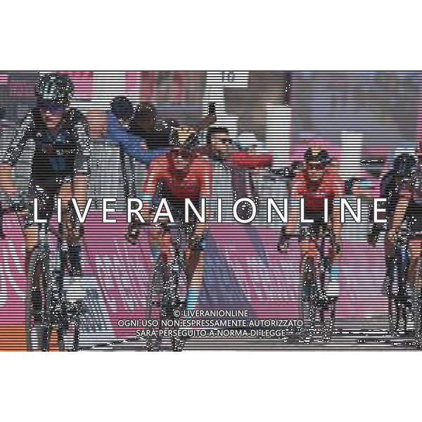 10-05-2022 Giro D\'italia; Tappa 04 Avola - Etna; 2022, Bahrain - Victorious; Bilbao, Peio; Etna; ©SIROTTI / AGENZIA ALDO LIVERANI SAS